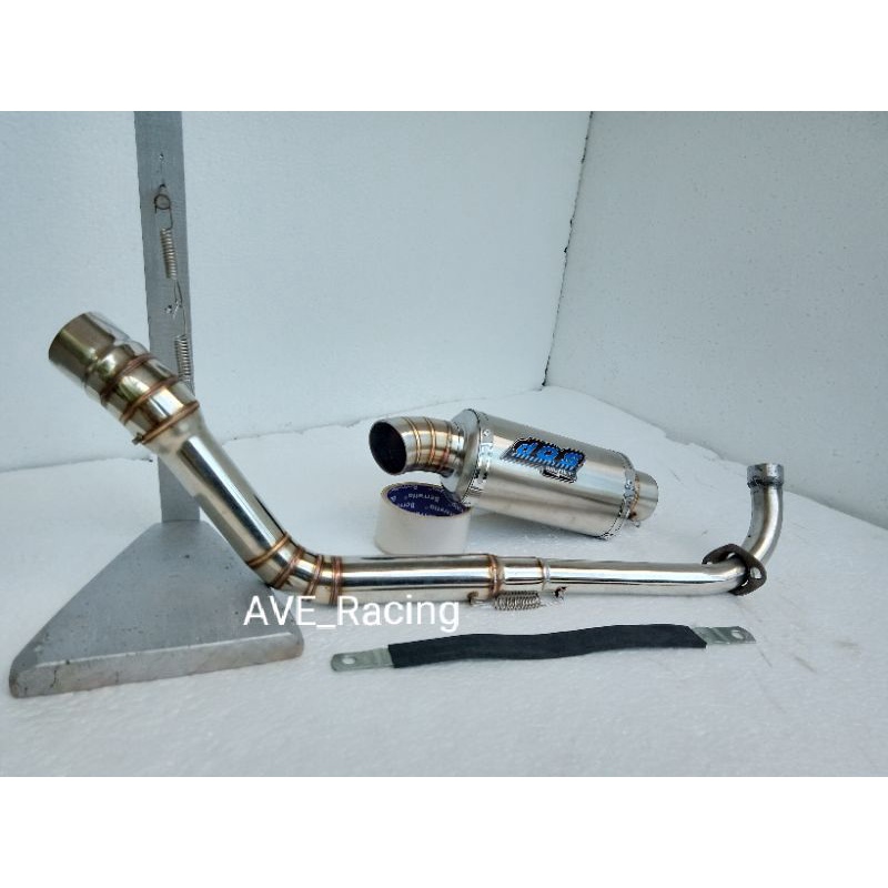 Knalpot Racing DOS buat Honda Blade dll