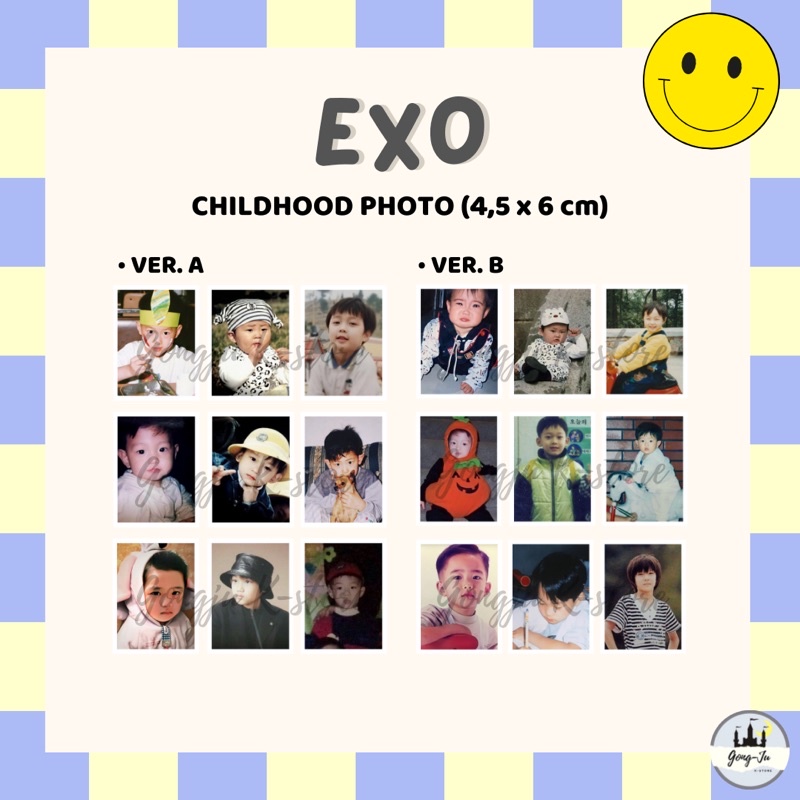 [ COD ] EXO CHILDHOOD PHOTO