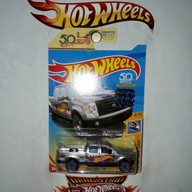 Hot Wheels Ford F-150 Zamac Factory Seal FS 2018 Mobil Balap
