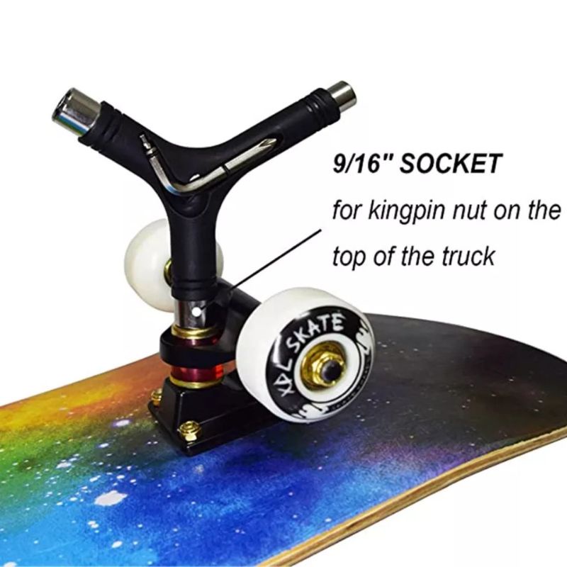 Kunci Y All in One Multifungsi Portable Untuk Aksesoris Skateboard