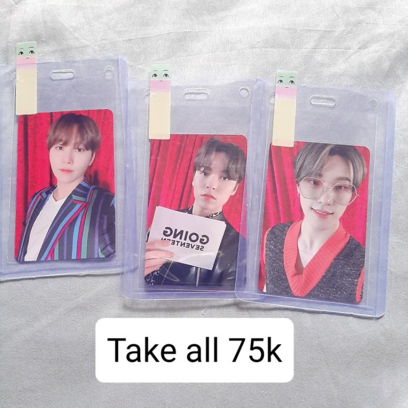 Pc Going Magazine Gomagz Black Ver vernon Dino Seungkwan (Take All)
