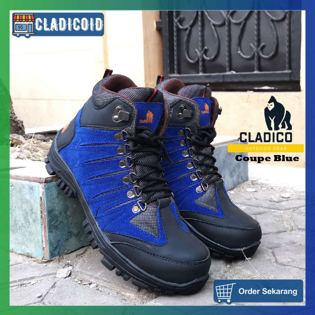 SEPATU SAFETY PRIA UJUNG BESI ORIGINAL MODEL KEREN DAN STYLISH CLADICO COUPE TINGGI