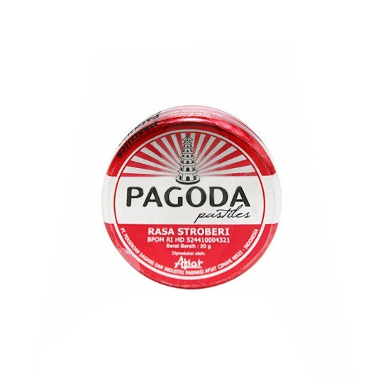 PAGODA PASTILLES STRAWBERY MINT