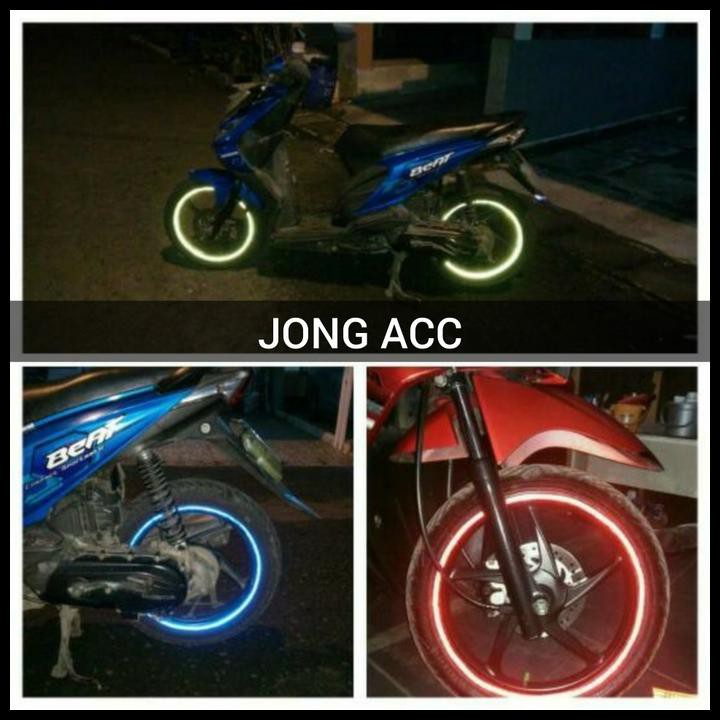Terpopuler Sticker List Velg Pelek Motor Mobil Glow In The Dark Reflective Tape