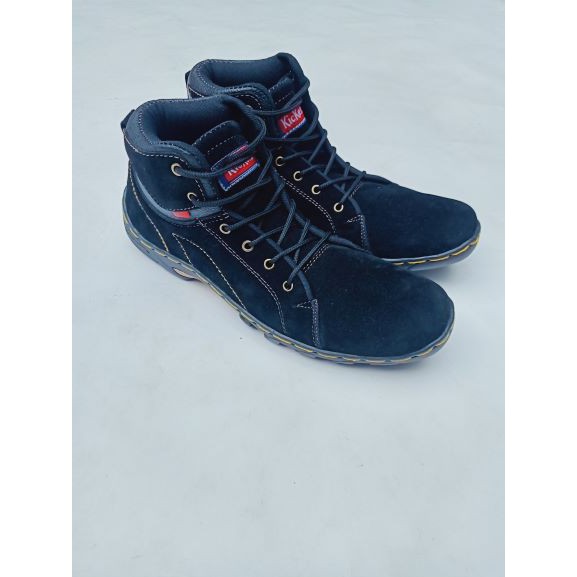 Sepatu Boots Pria Sepatu Safety Kickers Work Safety Boots Sepatu Boots Kickers Warna Hitam Outdoor