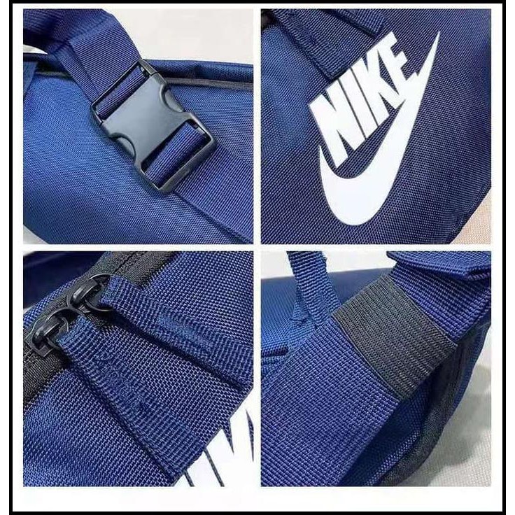 sqb0 tg33/waist bag nike/tas selempang pria/tas pinggang/impor/murah/grosir - navy zfhg