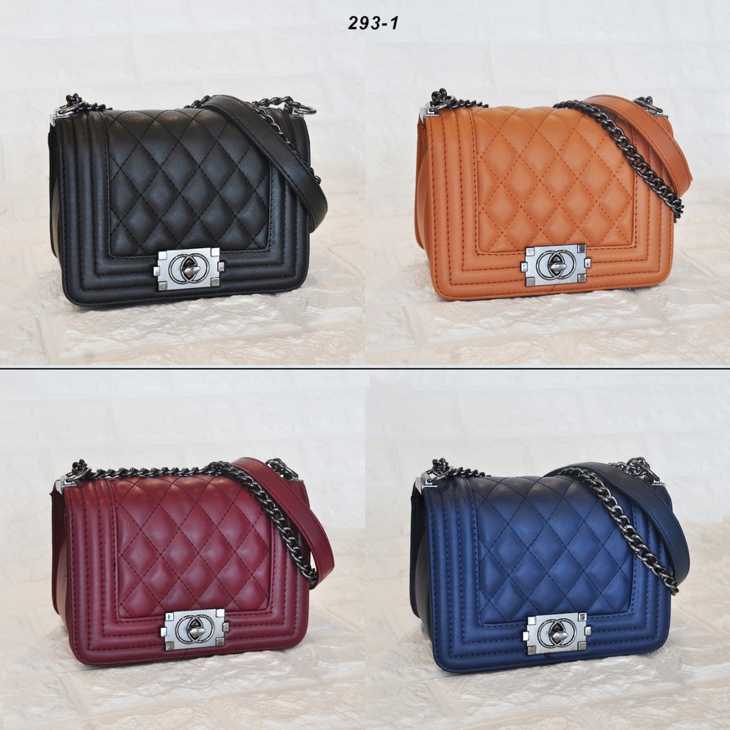 TAS FASHION CHANEL BOY SMALL 293-1