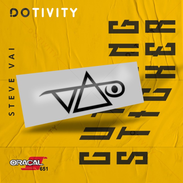 

Cutting Sticker STEVE VAI