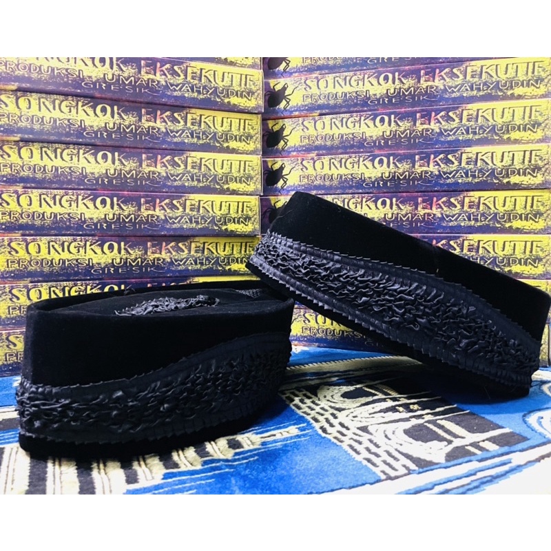 SONGKOK NASIONAL MOTIF KHARISMA TINGGI 8 CM (AC)