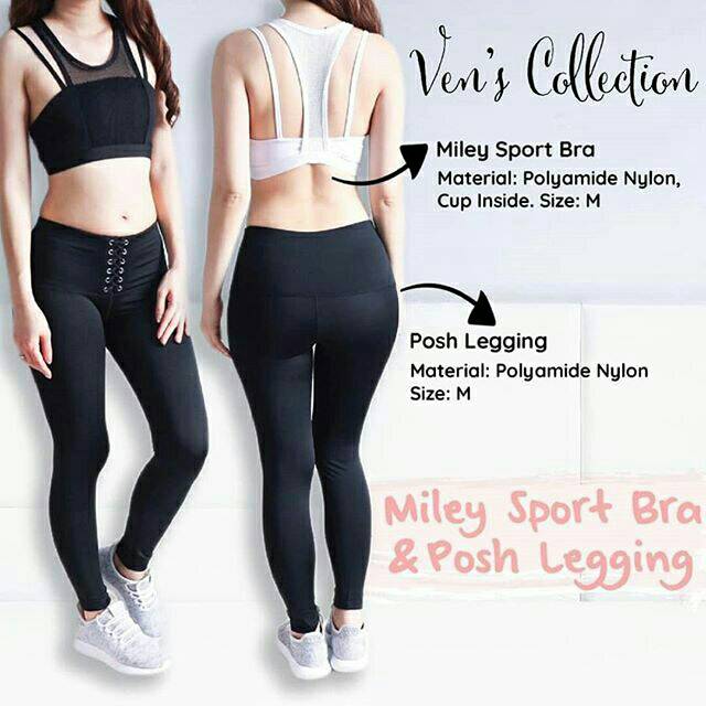MILEY SPORT BRA +POSH LEGGING