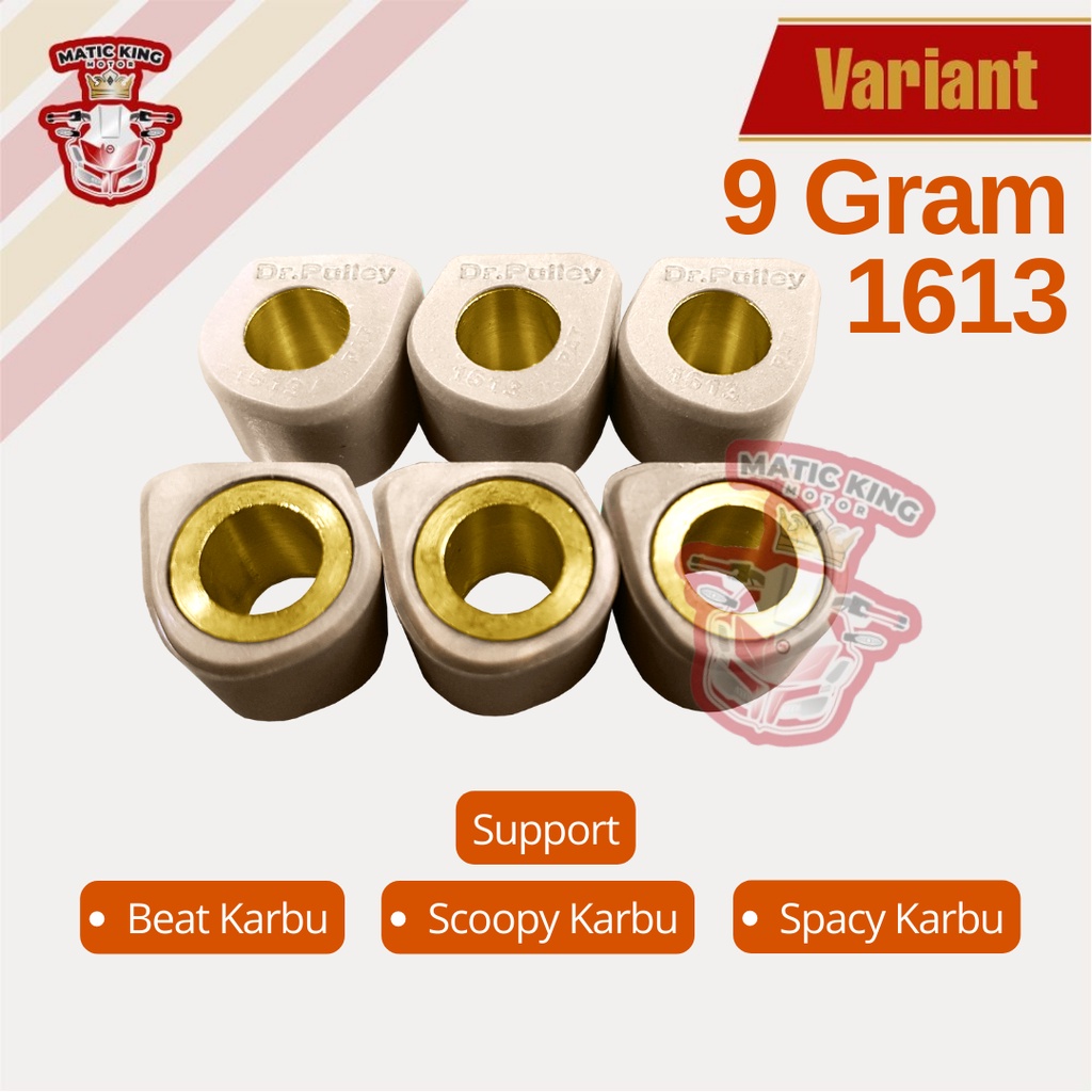 Sliding Roller Beat Scoopy Spacy Karbu 110 DR PULLEY 1613