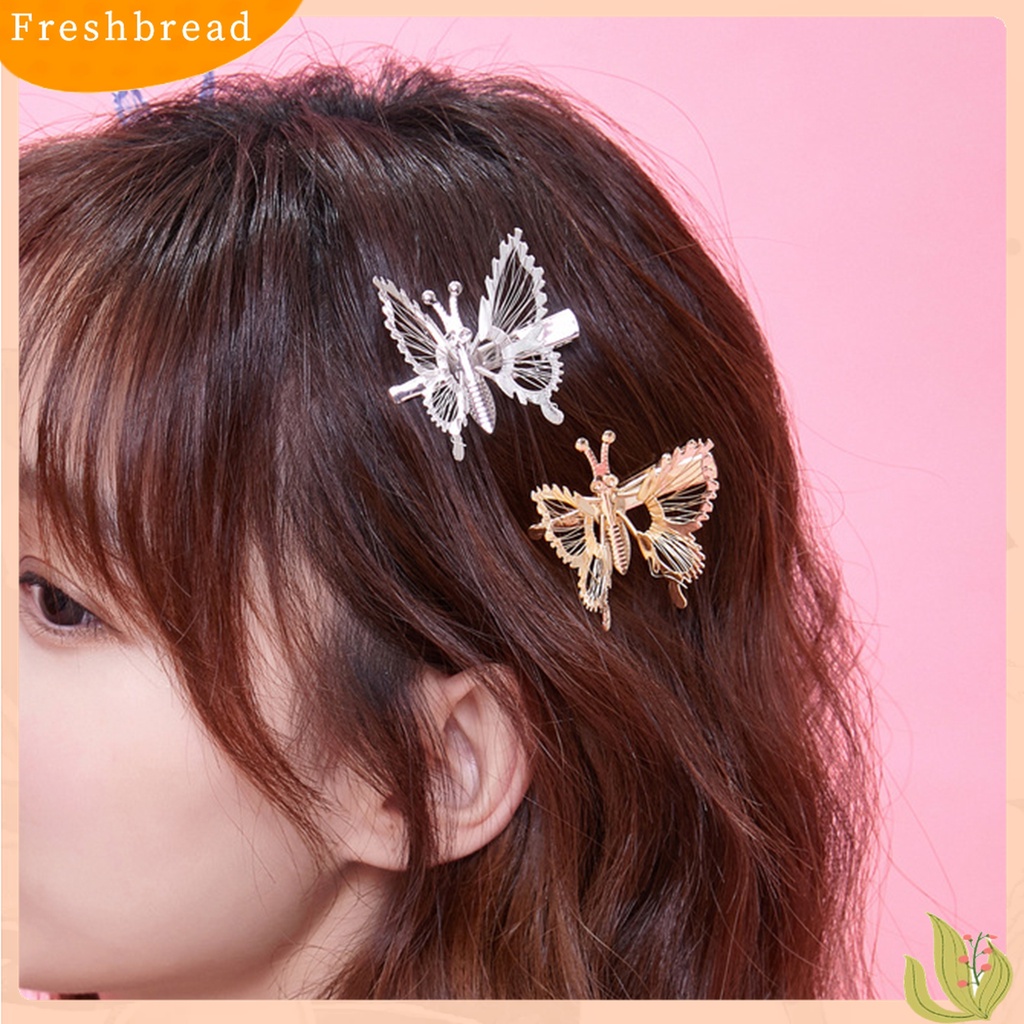 Terlaris Women Moving Butterfly Hair Clip Fashion Hairpin Barrette Headwear Styling Tool