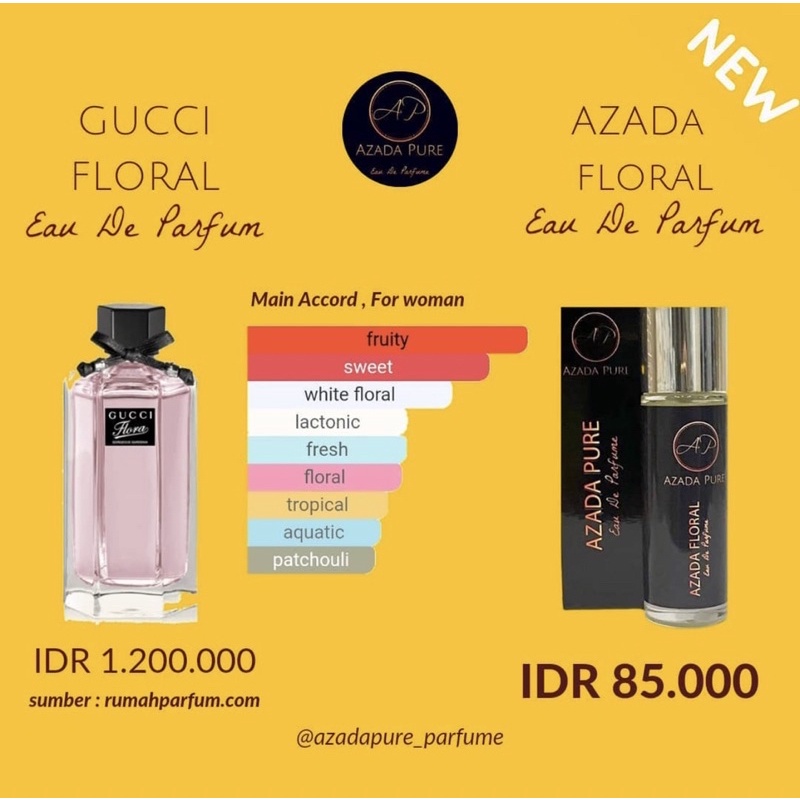 Azada Pure Floral Parfume for Woman