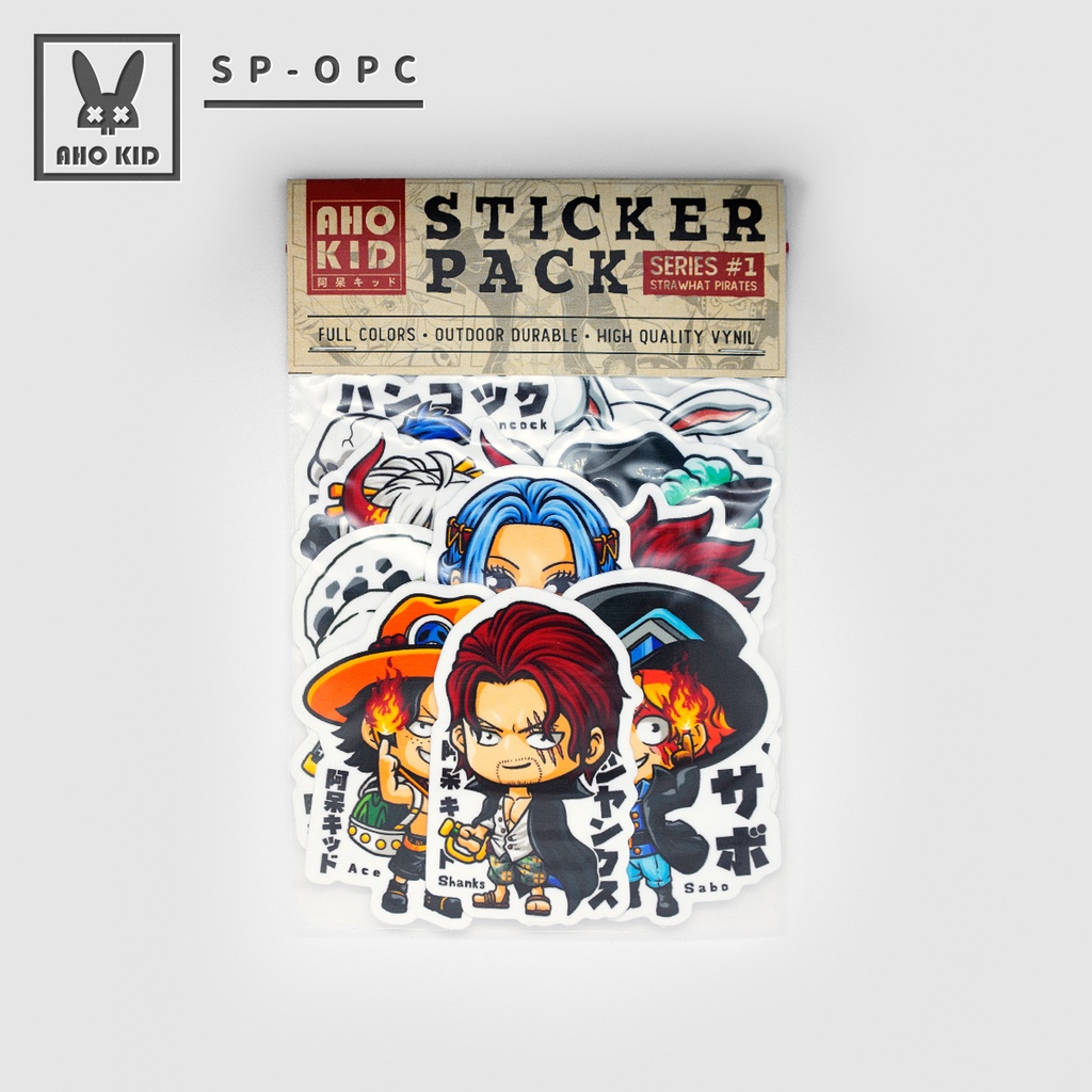 Aho Kid Original | One Piece Chibi Sticker Pack