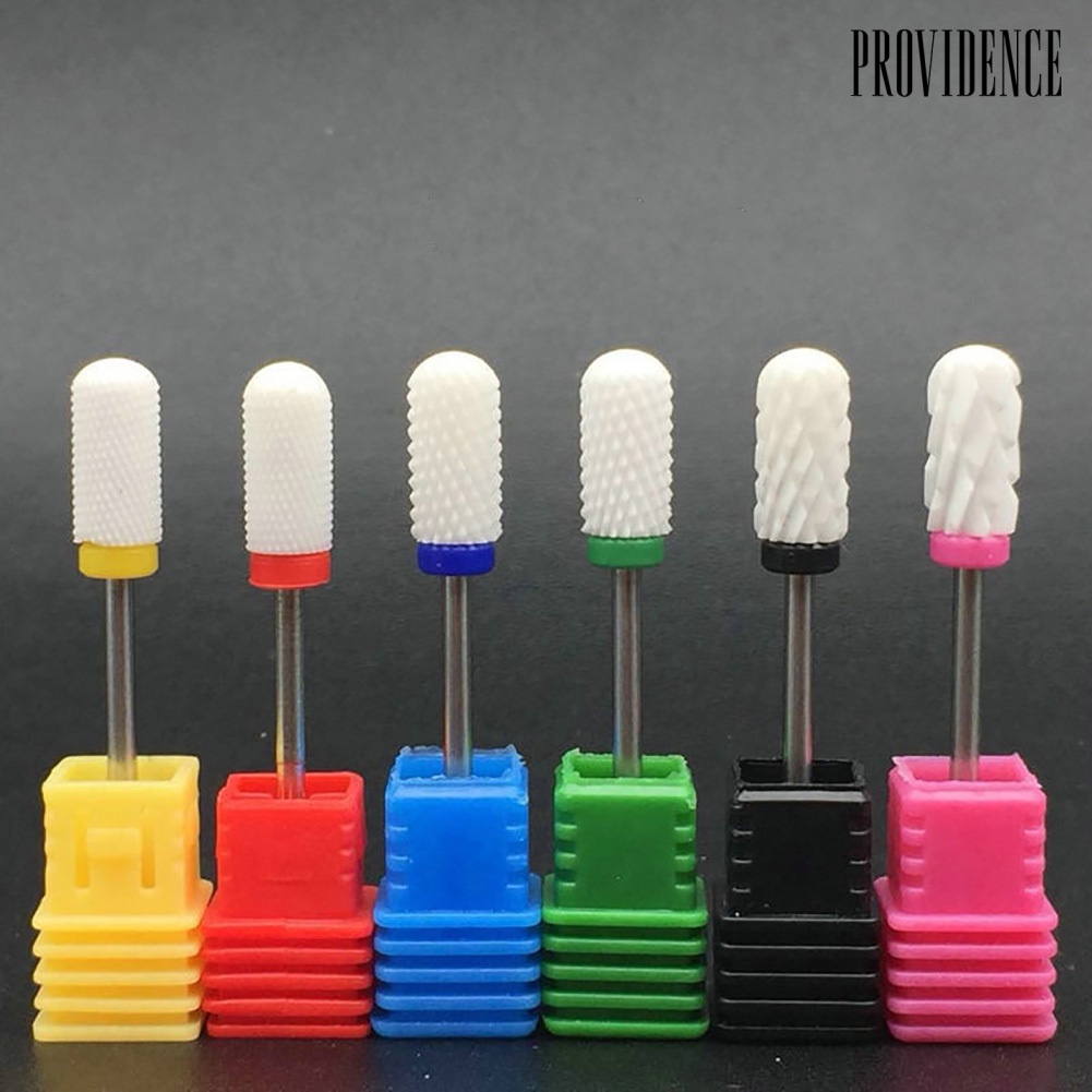 Providence Electric Nail File Round End Drill Bit Cuticle Clean Polishing Manicure Tool