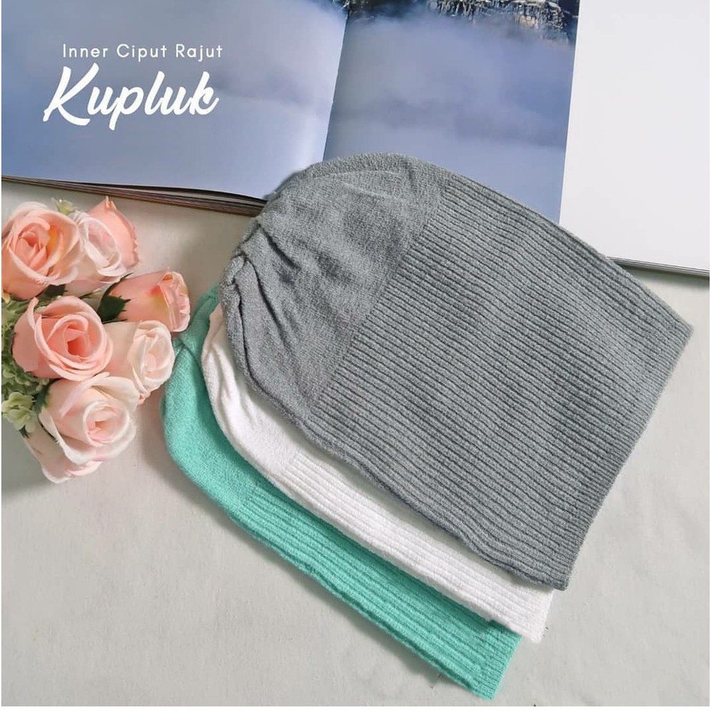BANDANA CIPUT KUPLUK RAJUT PREMIUM SALUR ANYSA ANISA MURAH
