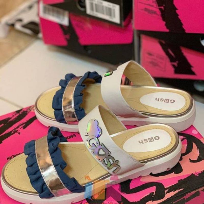 Sandal Sendal Gosh selop gosh wedges gosh