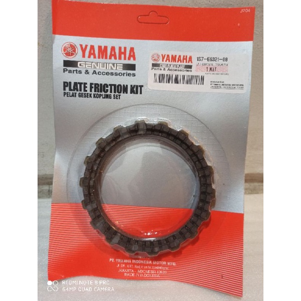 PLATE  FRIECTION - JUP mx lama-1S7-E6321-00