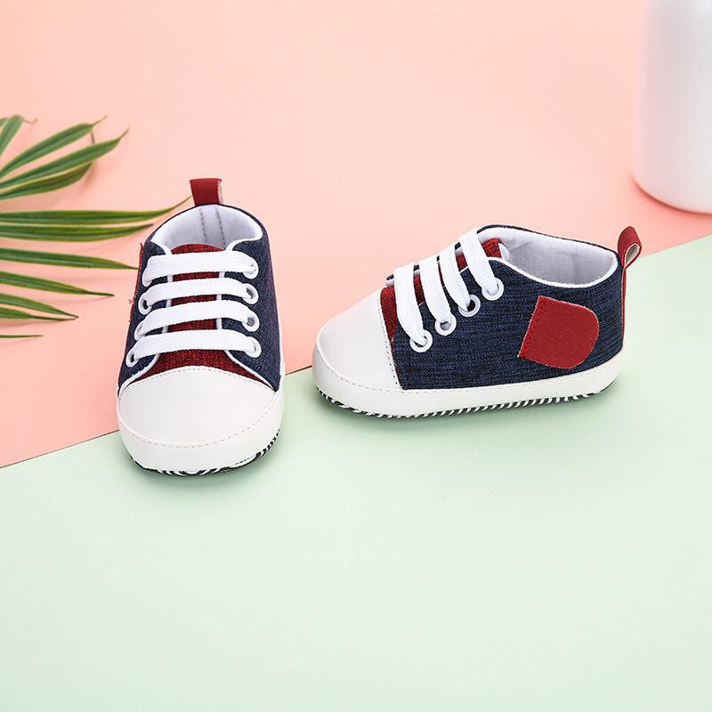(LOLI-JKT)SB-102 SEPATU BABY PREWALKER COWOK CEWEK 6-12 BULAN BAHAN BERKUALITAS