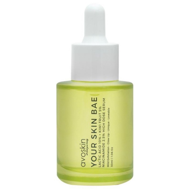 (BPOM) AVOSKIN Your Skin Bae Lactic Acid 10% + Kiwi Fruit 5% + Niacinamide 2,5% High Dose Serum 30ml