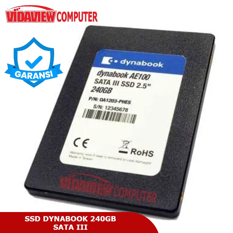 SSD DYNABOOK AE100 SATA III 2.5INCH BERGARANSI RESMI