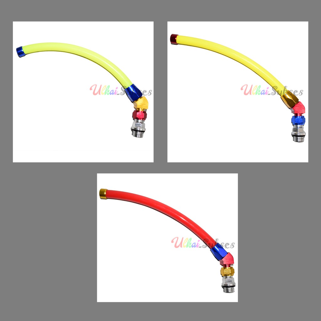 Variasi Aksesoris Motor Tutup - Selang Oli Motor - Merah , Kuning , Hijau Universal Murah