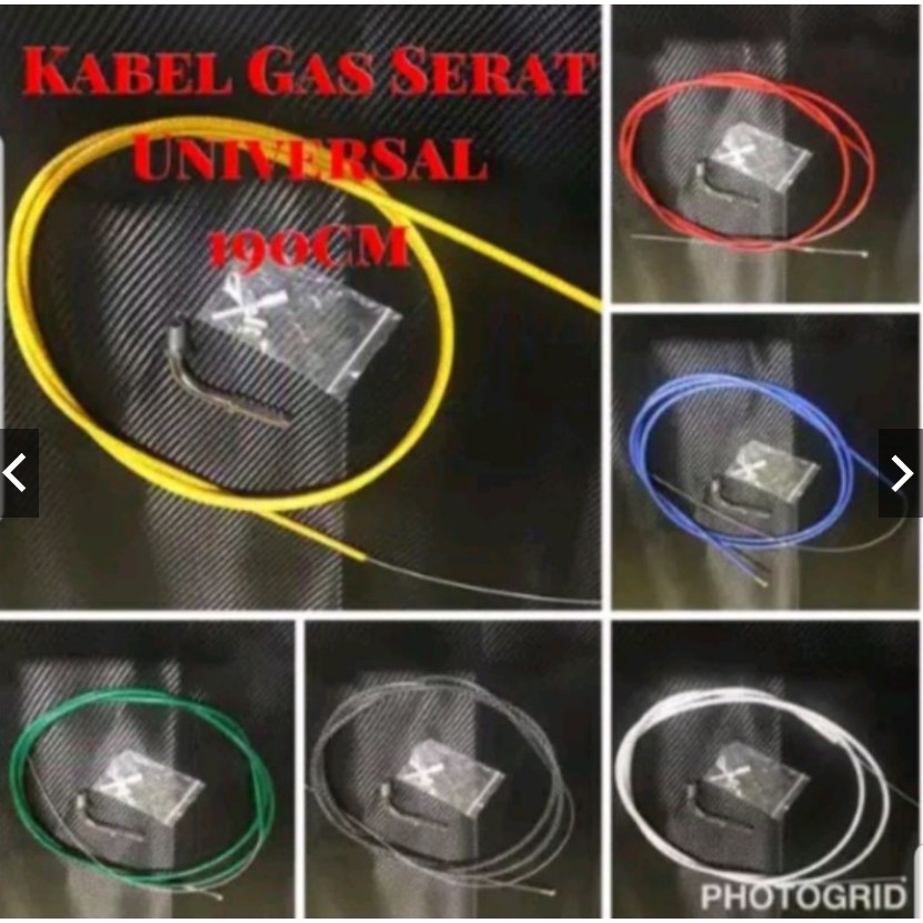 Kabel gas serat matic thailand plus L gas cnc