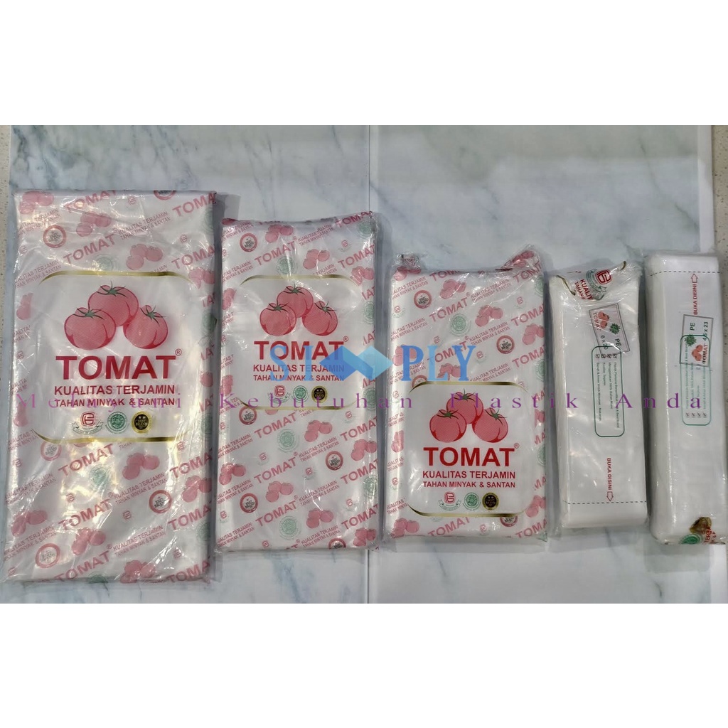 Plastik PE Tomat 30x45
