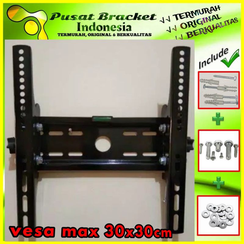 Breket/Bracket tv 32 sampai 47 inch Bahan Tebal dan kokoh