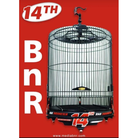 Sangkar Murai BnR Pvc Decal 14TH