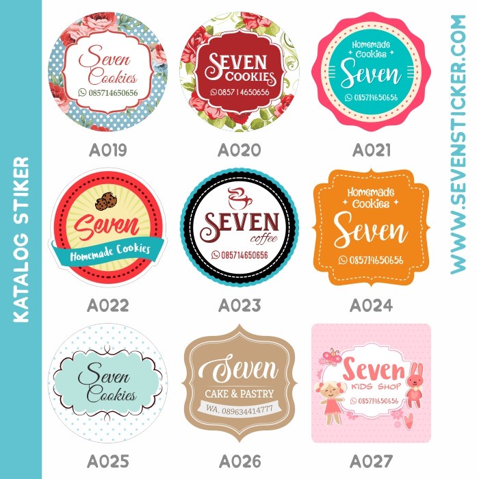 

perekat-pengikat- stiker label kue/kitchen/slime/clothing - murah berkualitas -pengikat-perekat.
