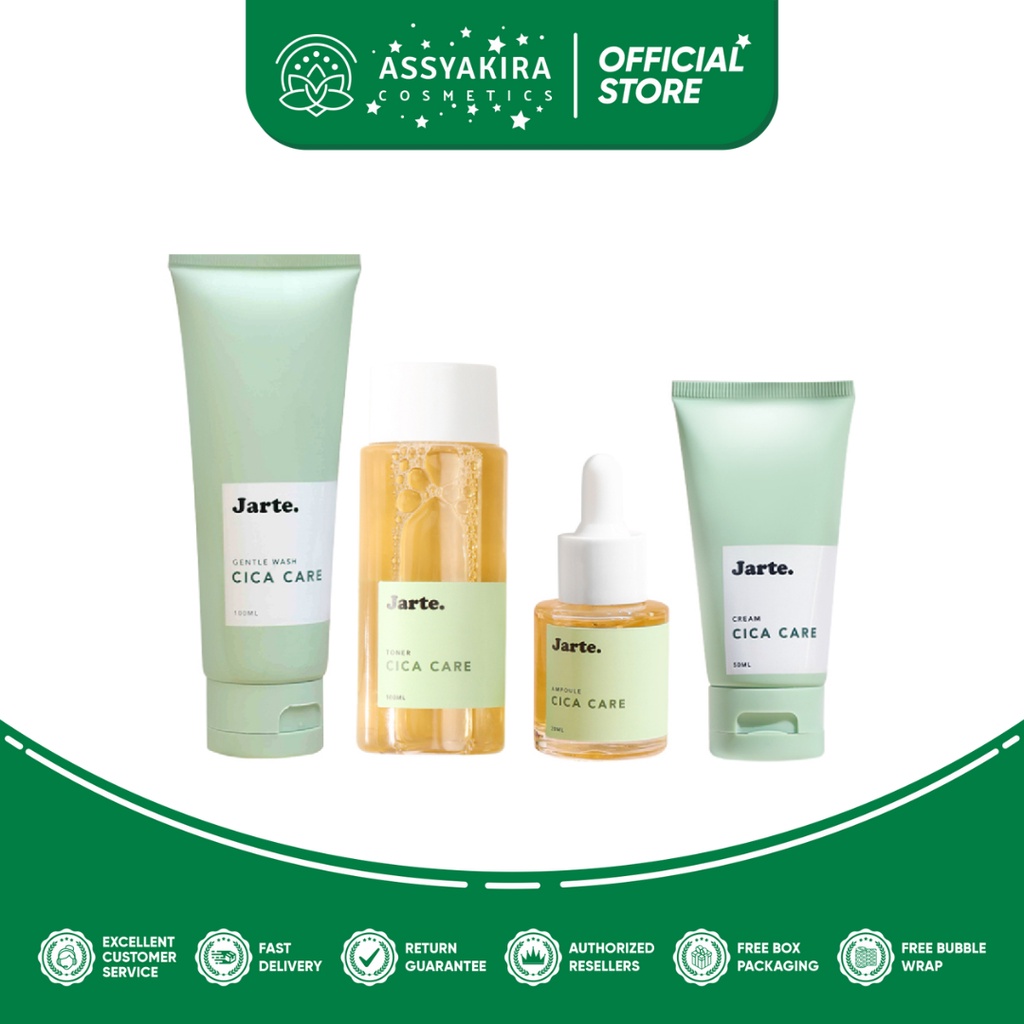 Jarte CICA Care Series | Jarte CICA Care Gentle Wash | Toner | Ampoule | Cream