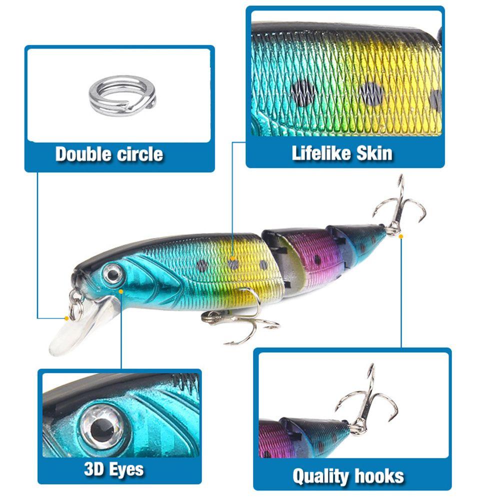 Fishhooks Perlengkapan Ikan Artificial Lu Ya Treble Hook