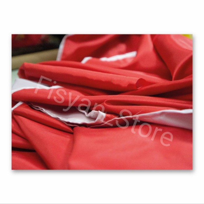 Bendera Indonesia Merah Putih 120 x 180 Cm (Bahan Satin)