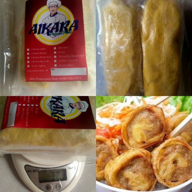 

Egg roll chicken isi 2 lonjor besar