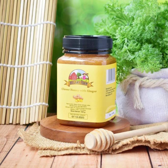 

Hillary Farm - Clover Honey with Ginger 500 Gr