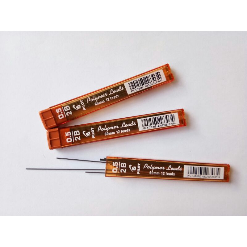 

Isi Pensil Mekanik Pilot 2B / Refill Mechanic Pencil 0.5