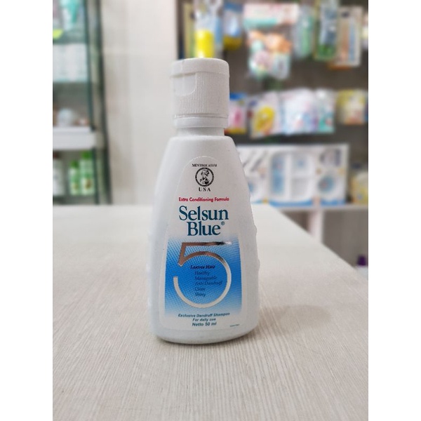 Selsun Blue 5 50ml/ Shampo Selsun/ Anti Ketombe