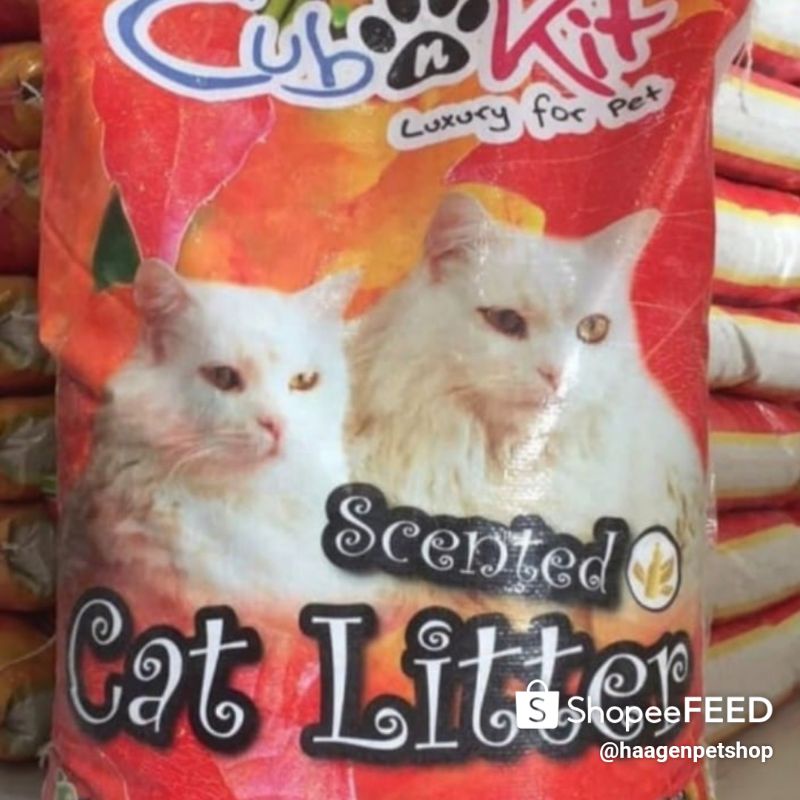 PASIR CUB N KIT CAT SAND 20KG WANGI DAN CLUMPING KHUSUS EKSPEDISI