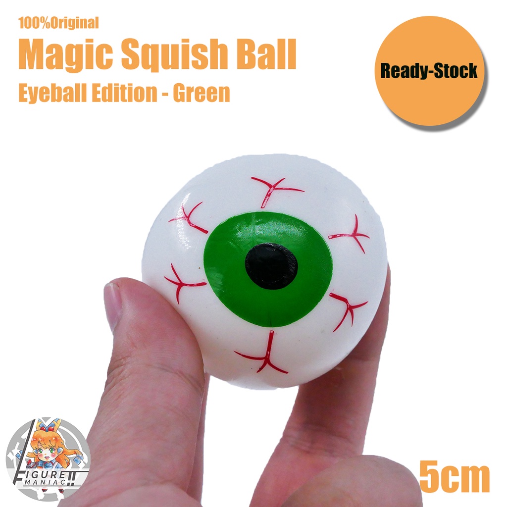 Mainan Anak - Magic Squishy Ball Eyeball Edition 6 Cm