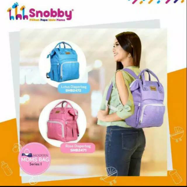 Tas Ransel Snobby Diaper Bag