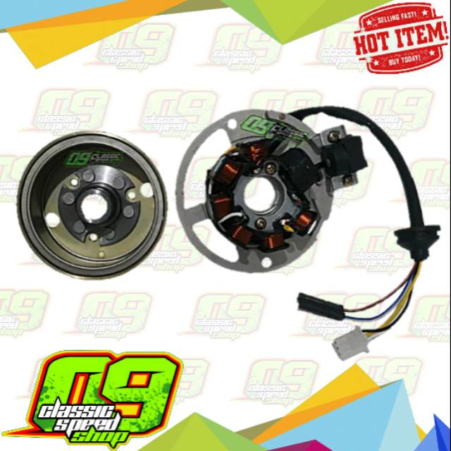Magnet magnit mahnit Sanex kimcil kimco untuk upgrade modif RX King Rxk Rxs Vespa Ts 2 fiz r Tak dll