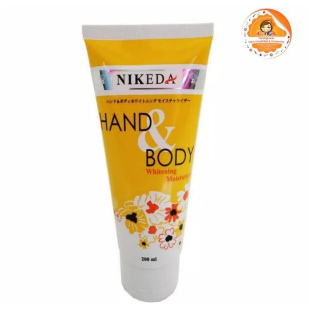 ☘️Yuri Kosmetik☘️ NIKEDA HAND &amp; BODY LOTION 200ML