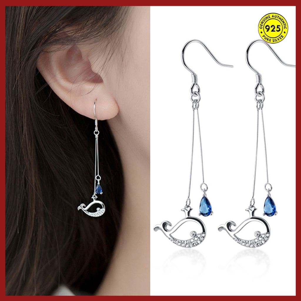 Anting Tusuk Sterling Silver 925 Untuk Wanita