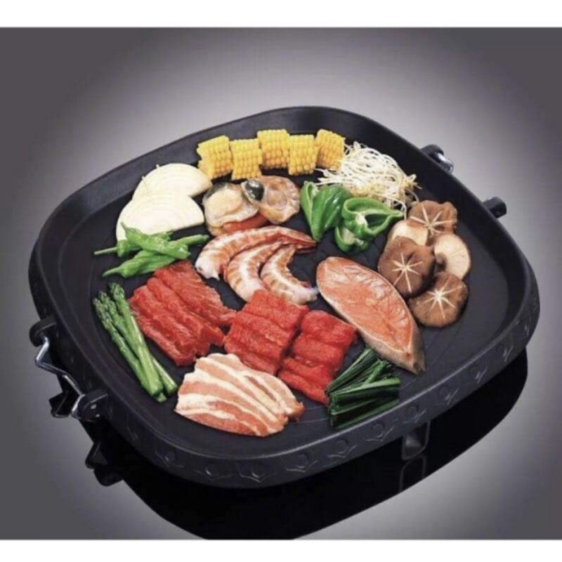 [RA] BULGOGI GRILL PAN 32CM PANGGANG PANGGANGAN PERSEGI SERBAGUNA