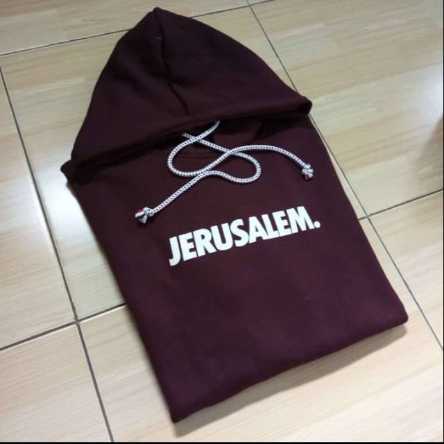 HOODIE / SWEATER PREMIUM JERUSALEM MAROON / SWEATER TEBAL / SWEATER DISTRO / PREM 01 STYLISH SWEATER