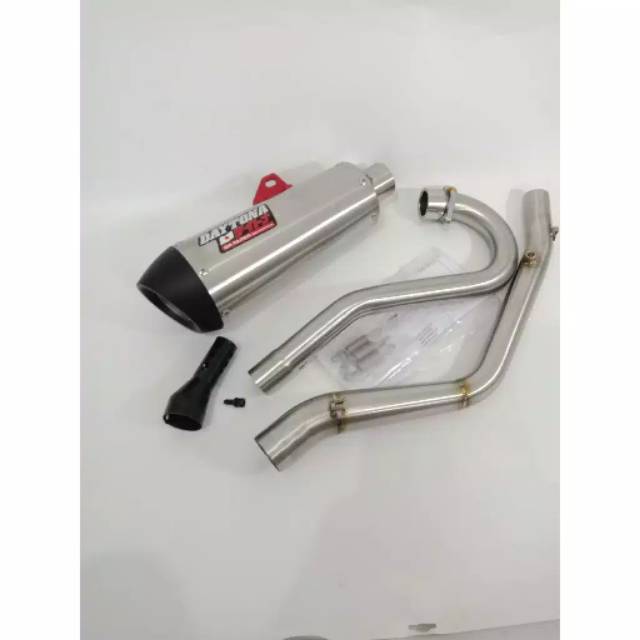 Knalpot daytona original crf - klx lengkap dengan db killer