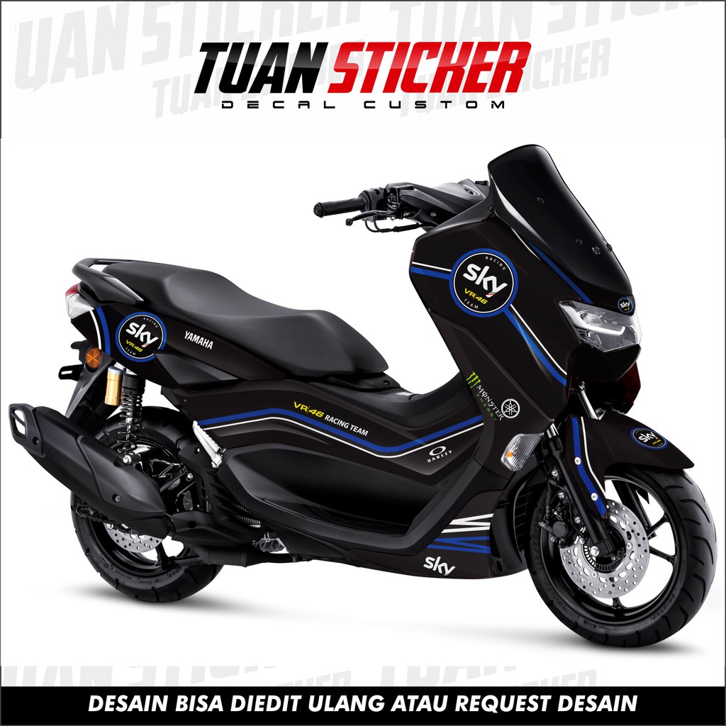Sticker Striping Decal Yamaha nmax 2020 2021 2022 2023, Sticker Decal nmax 2020 2021 2022 2023, Stic