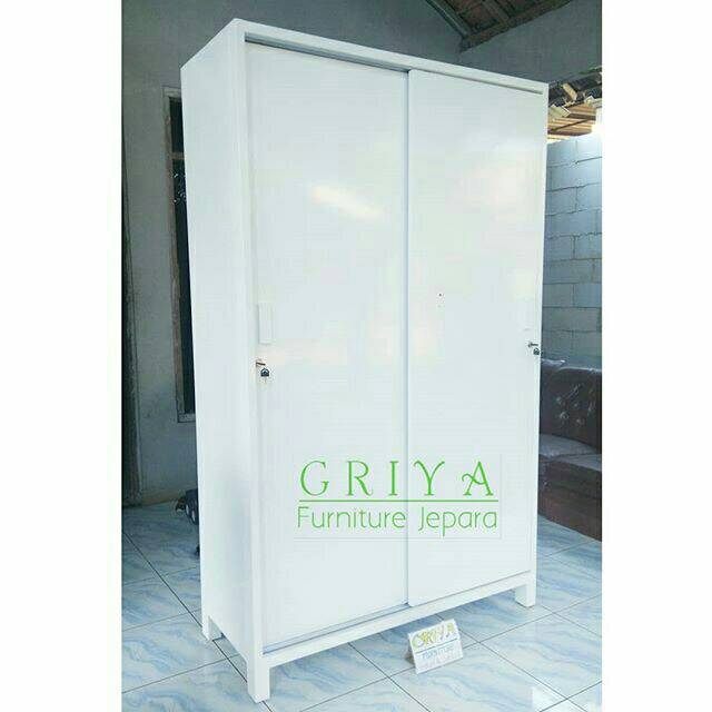 Lemari Pakaian Minimalis 2 Pintu