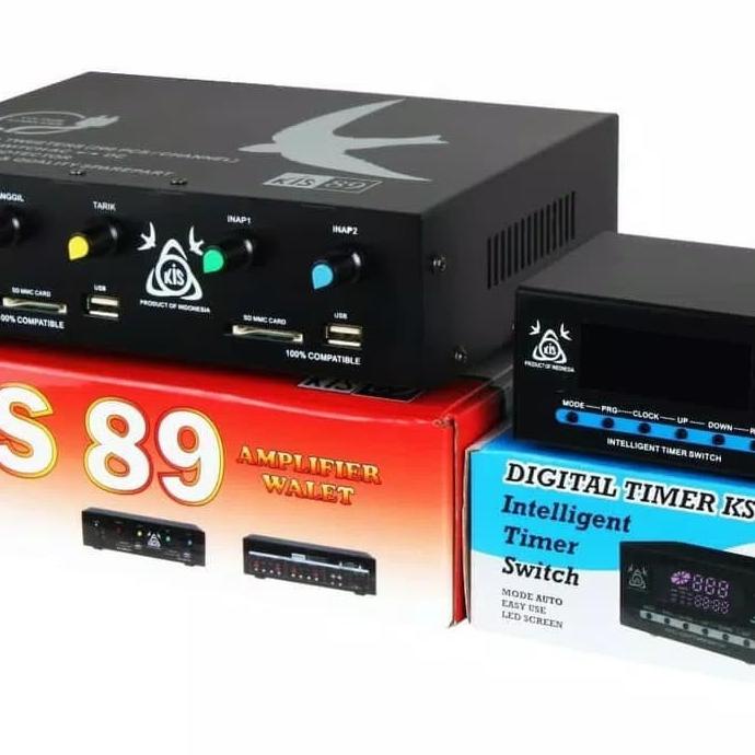Paket Set HEMAT Audio Player (KIS 89) + timer (KST-99) MURAH lightn33